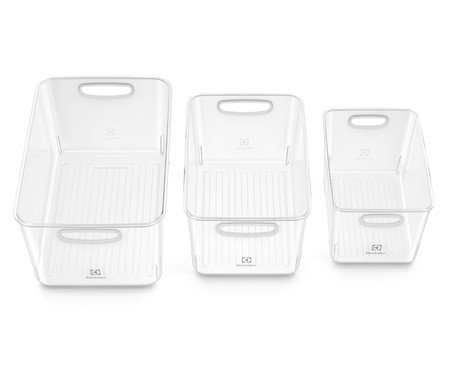 Jogo de Caixas Organizadoras Modular Electrolux Experience | Westwing