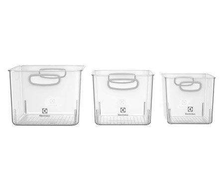 Jogo de Caixas Organizadoras Modular Electrolux Experience | Westwing