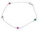 Pulseira de prata 925 pontos de luz coloridos, silver or metallic | WestwingNow