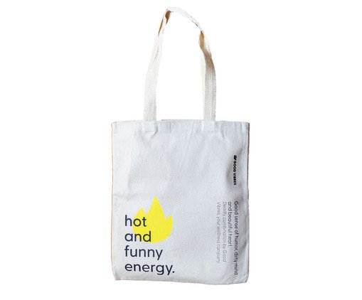 Ecobag Hot and Funny Energy, Raw | WestwingNow