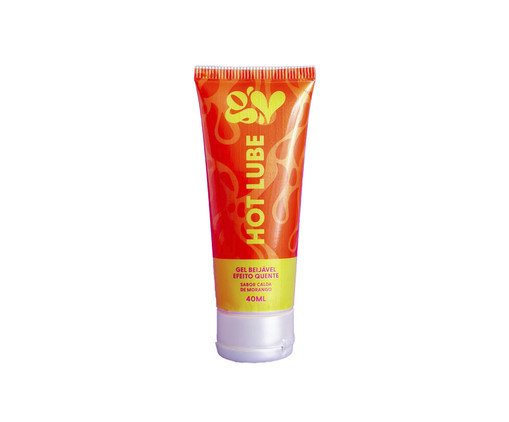 Hot Lube Gel Beijável com Efeito Quente Sabor Calda de Morango, red | WestwingNow