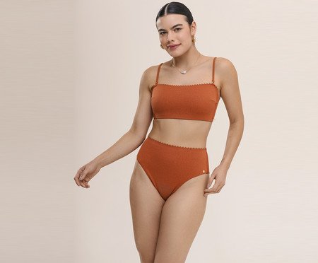 Calcinha Hot Pant Timeless Terracota | Westwing