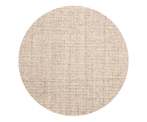 Tapete de Sisal Boucle Areia Redondo, multicolor | WestwingNow