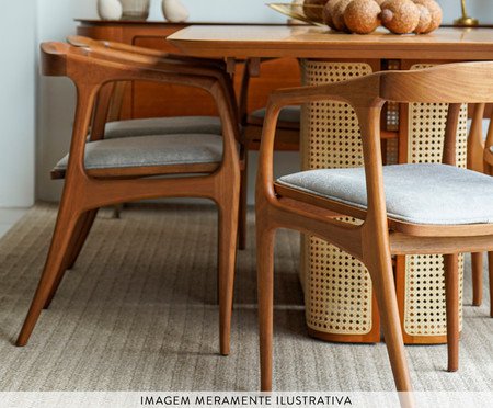 Tapete de Sisal Wave Granizo Retangular | Westwing
