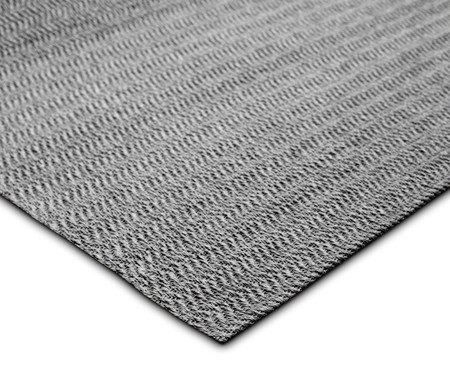 Tapete de Sisal Wave Chumbo Retangular | Westwing