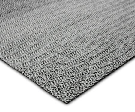 Tapete de Sisal Wave Chumbo Retangular | Westwing