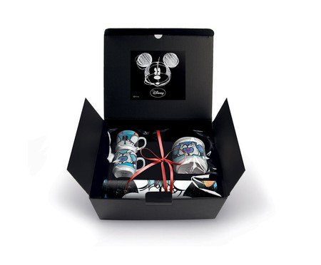 Jogo para Servir Mickey e Minnie Azul | Westwing