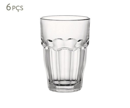 Jogo de Copos Cooler Rock Bar, Transparente | WestwingNow