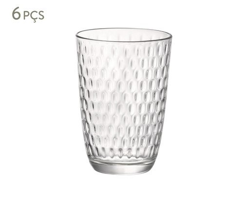 Jogo de Copos Long Drink Slot, Transparente | WestwingNow