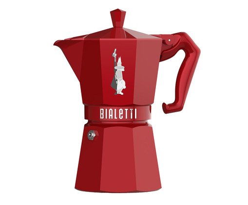 Cafeteira Moka Express Exclusive Vermelha - 300ml, Vermelho | WestwingNow