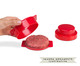 Molde para Hambúrguer Recheado Mondrian - Vermelho, Vermelho | WestwingNow
