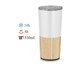 Copo Térmico Bambu em Aço Inox Branco, white | WestwingNow