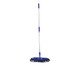 Conjunto Mop de Algodão 60cm com Cabo Telescópico de 1,40m e Refil, blue | WestwingNow