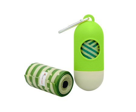 Dispenser e Refil Cata Caca Bio Bambu Germanhart