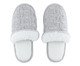 Pantufa Feminina Trico Cinza, Cinza | WestwingNow
