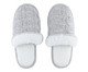 Pantufa Feminina Trico Cinza, Cinza | WestwingNow