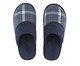Pantufa Masculina Xadrez Azul, Azul | WestwingNow