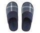 Pantufa Masculina Xadrez Azul, Azul | WestwingNow