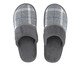 Pantufa Masculina Xadrez Cinza, Cinza | WestwingNow