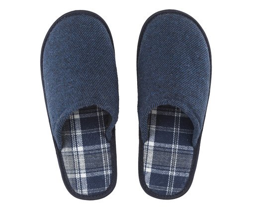 Pantufa Masculina Listras Azul, Azul | WestwingNow