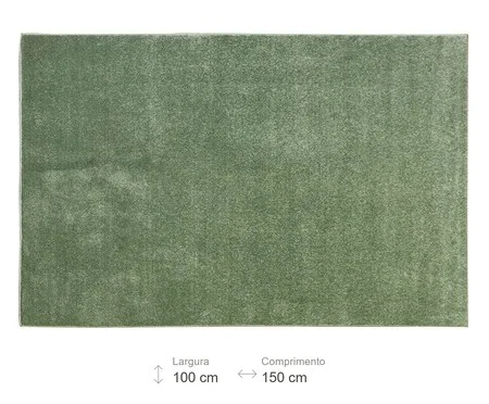 Tapete Tufting Ecletik Verde Selva