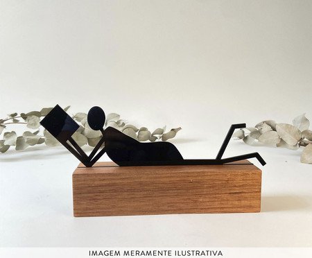 Escultura Leitura Palito | Westwing
