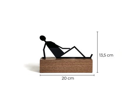 Escultura Sentado Palito | Westwing