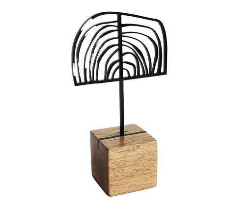 Escultura Árvore Meia Lua, Preto | WestwingNow