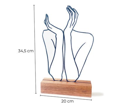 Escultura Busto Linhas | Westwing