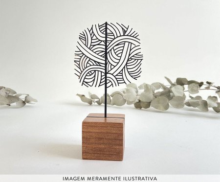 Escultura Árvore Curvas Aberta | Westwing