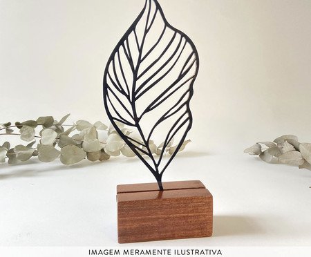 Escultura Folha Vento em Linha | Westwing