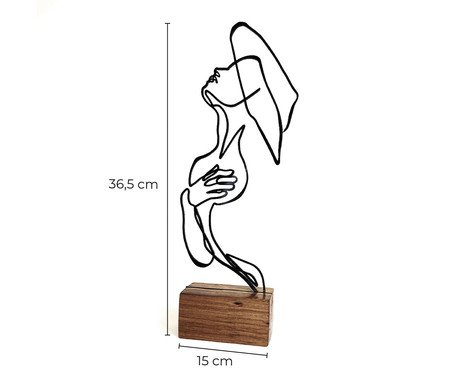 Escultura Corpo Linhas | Westwing