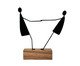 Escultura Casal Palito, Preto | WestwingNow