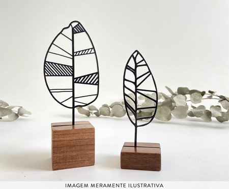 Escultura Conjunto Árvores Abstratas | Westwing