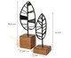 Escultura Conjunto Árvores Abstratas, Preto | WestwingNow