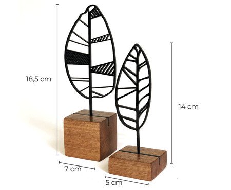 Escultura Conjunto Árvores Abstratas | Westwing