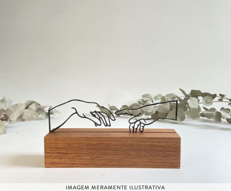 Escultura Criação de Adão | Westwing