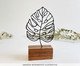 Escultura Costela Adão em Linha, Preto | WestwingNow