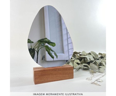 Escultura Espelho Oval | Westwing