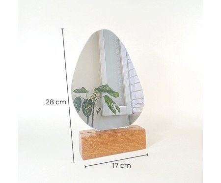 Escultura Espelho Oval | Westwing