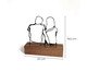 Escultura Casal Costas, Preto | WestwingNow
