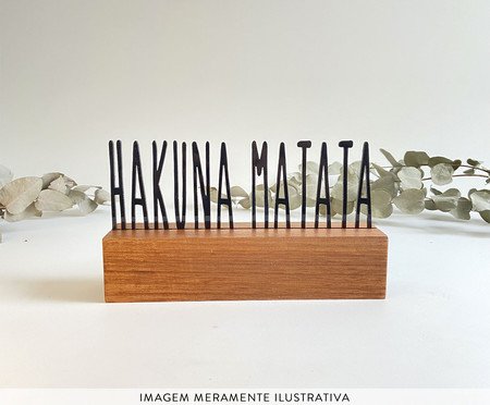 Escultura Hakuna Matata | Westwing