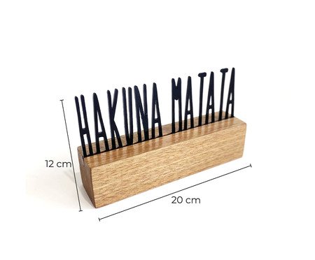 Escultura Hakuna Matata | Westwing