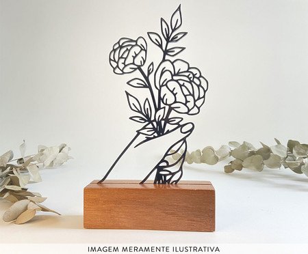 Escultura Buquê de Flor | Westwing