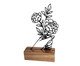 Escultura Buquê de Flor, Preto | WestwingNow
