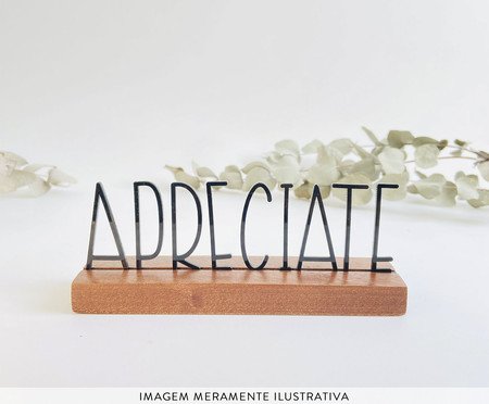 Escultura Apreciate | Westwing