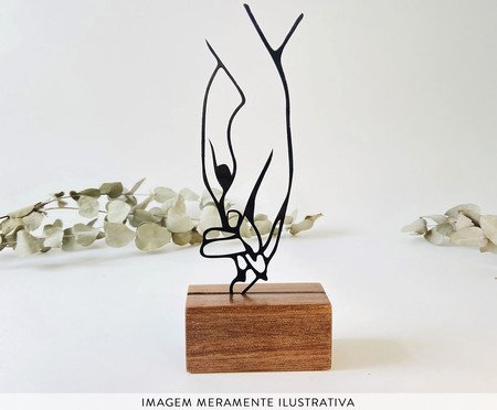 Escultura Mãos Dadas | Westwing