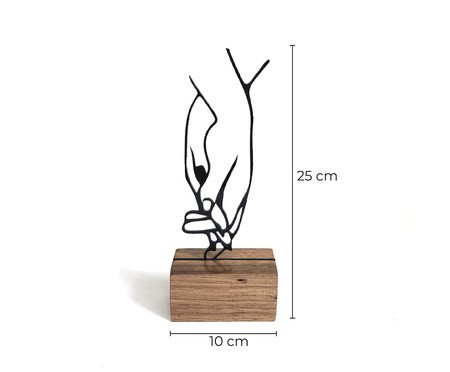 Escultura Mãos Dadas | Westwing