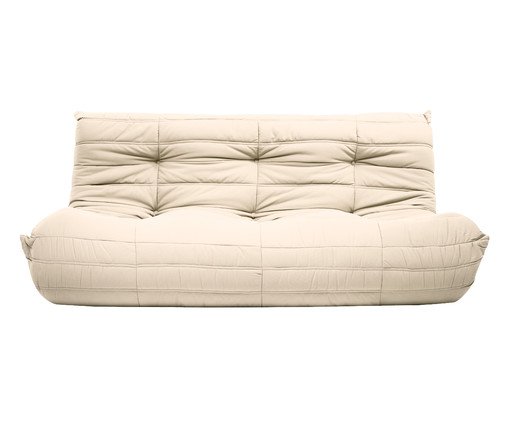 Sofá Nirvana 2 Lugares em tecido Pet Friendly Off-White, Off White | WestwingNow