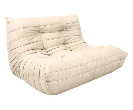 Sofá Nirvana em tecido Pet Friendly Off-White | Westwing